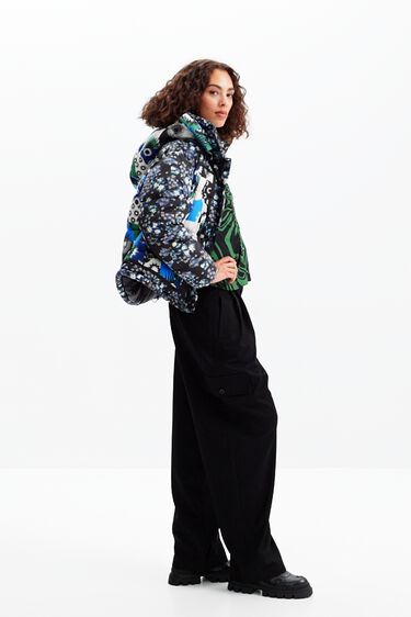 Padded patchwork jacket | Desigual