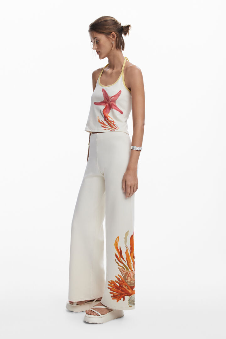 Elastic shell trousers | Desigual