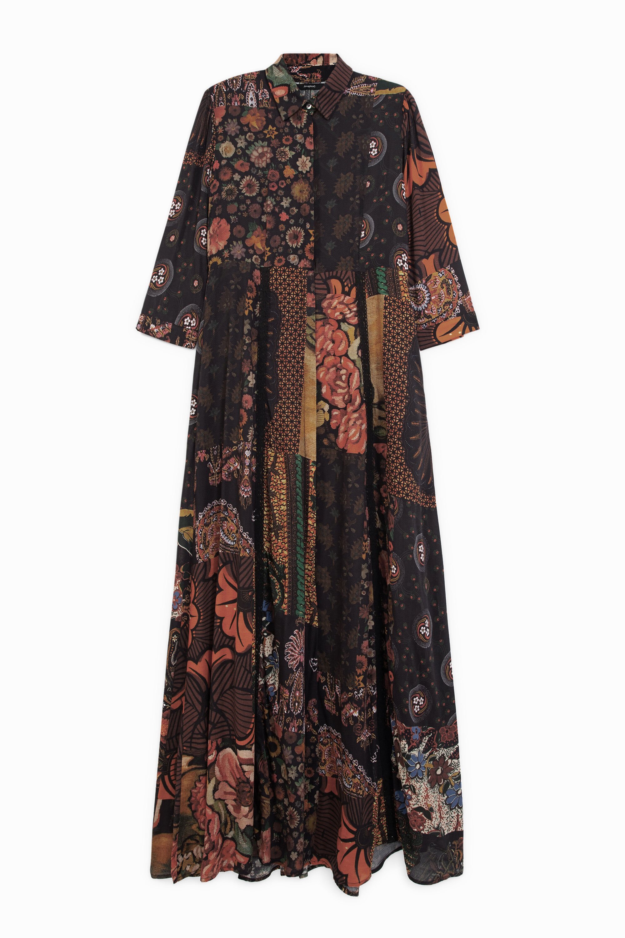 Vestidos camiseiros compridos sales