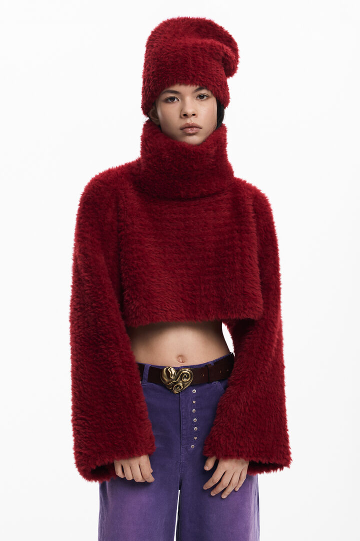 PACK CROP SWEATER AND HAT
