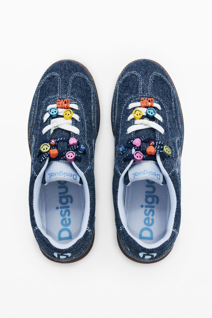 Denim logo sneakers | Desigual