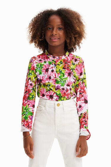 Camiseta floral multicolor | Desigual