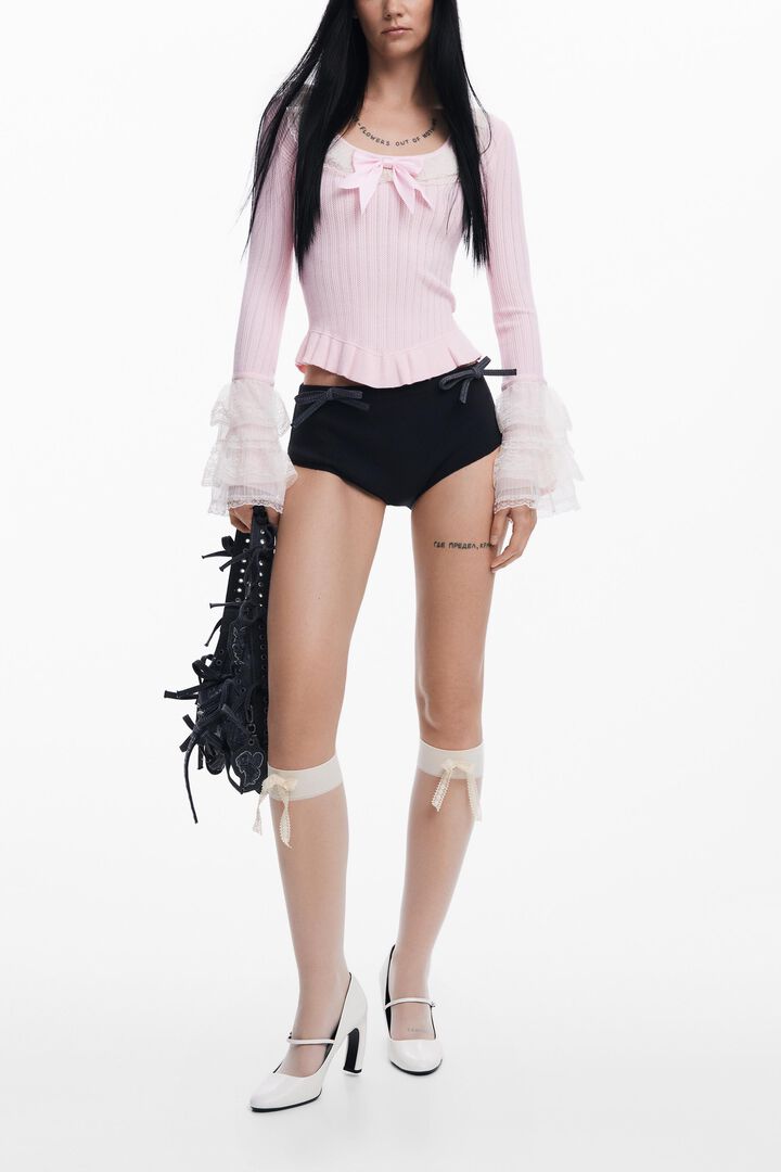 Coquette María Escoté Sweater | Desigual
