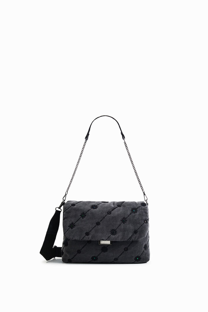 Sac à bandoulière façon jean | Desigual