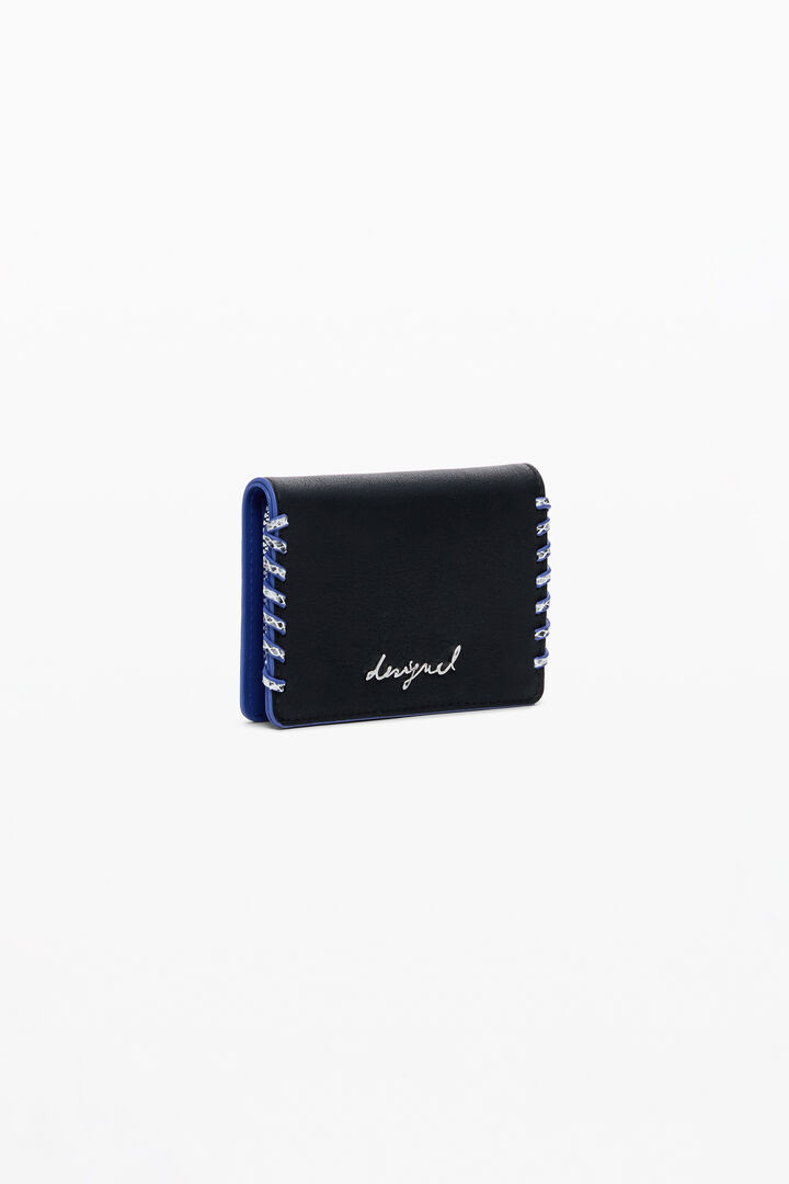 Porte-monnaie moyen à coutures amovibles | Desigual