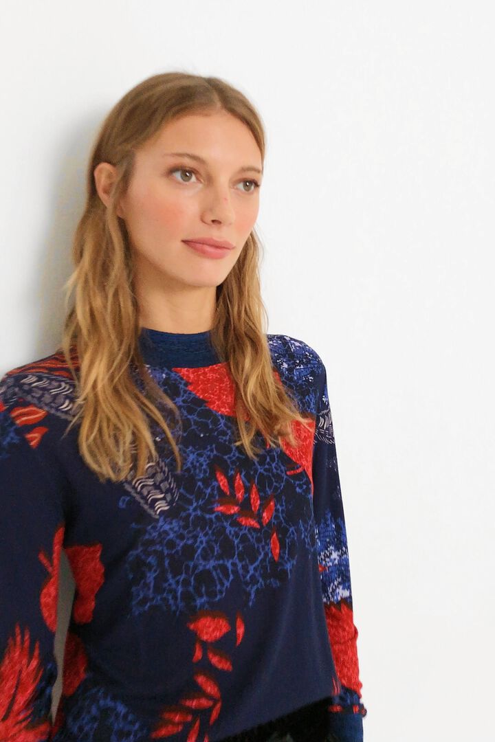 Slim tropical T-shirt | Desigual