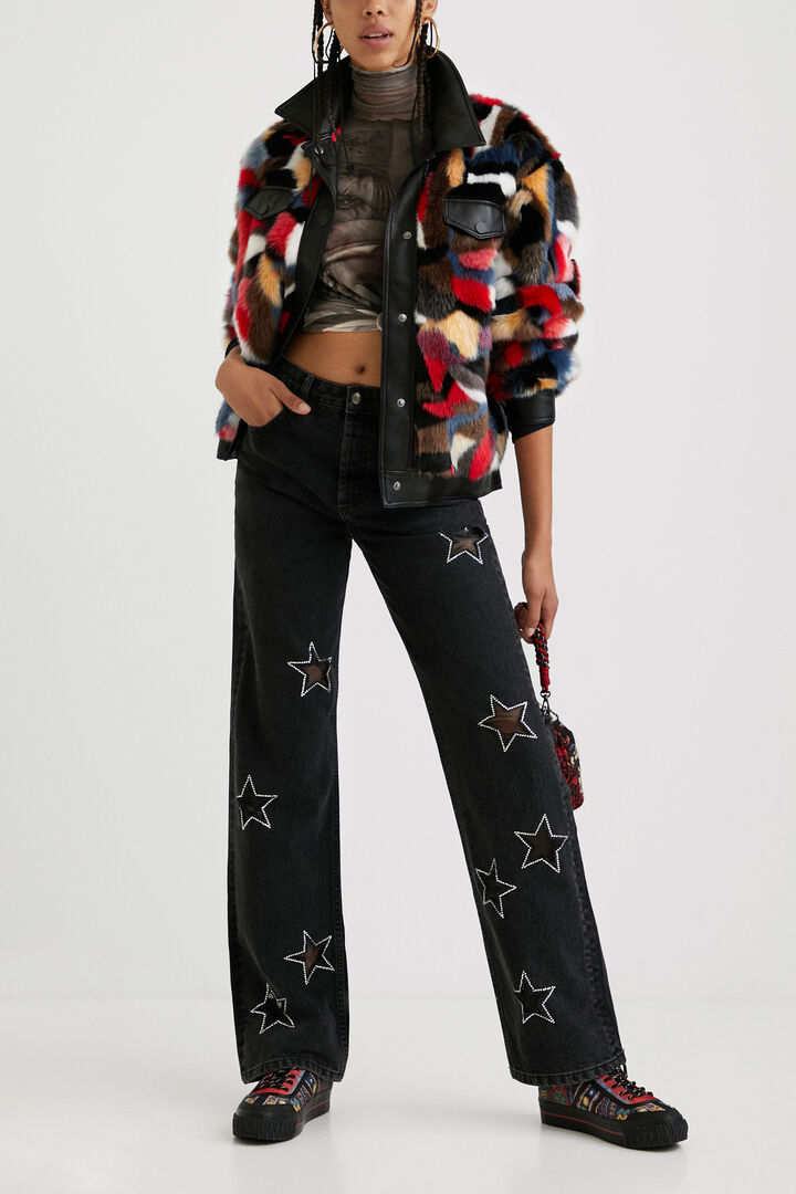 Veste loose fourrure | Desigual