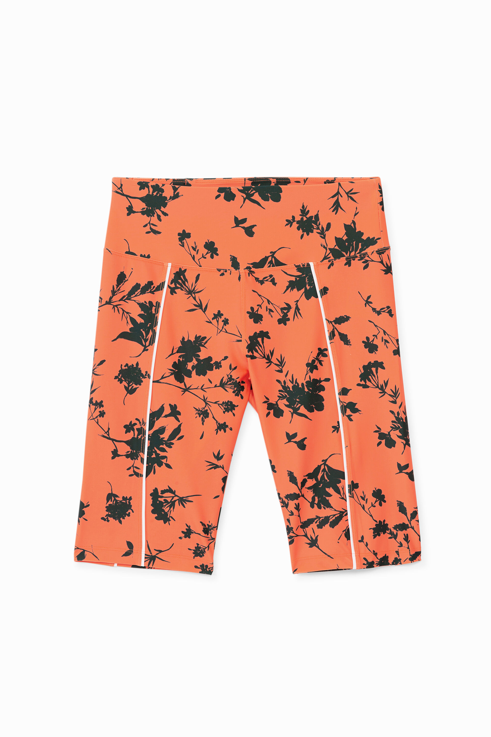 Floral cyclist leggings