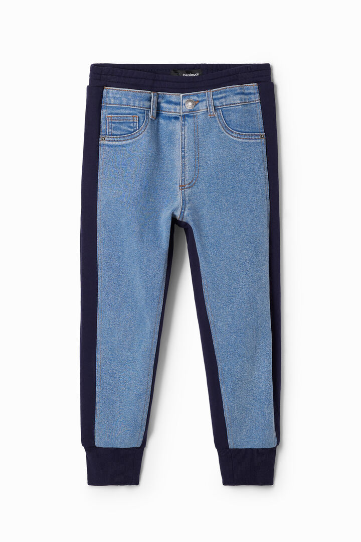 Denim jogger trousers | Desigual