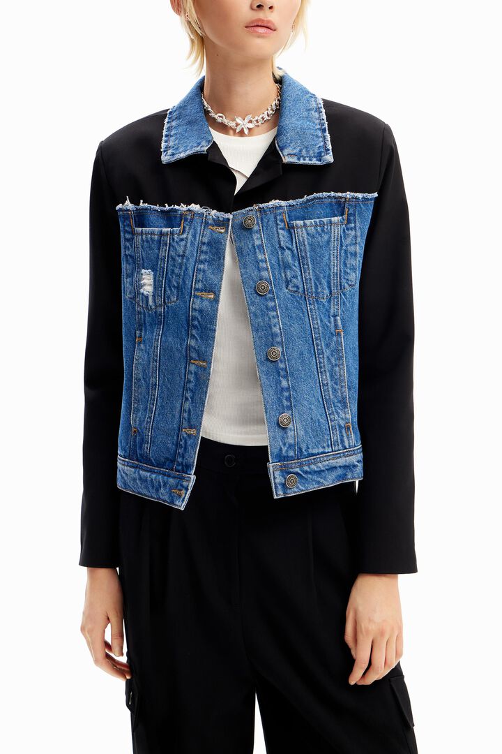 Hybrid trucker jacket | Desigual