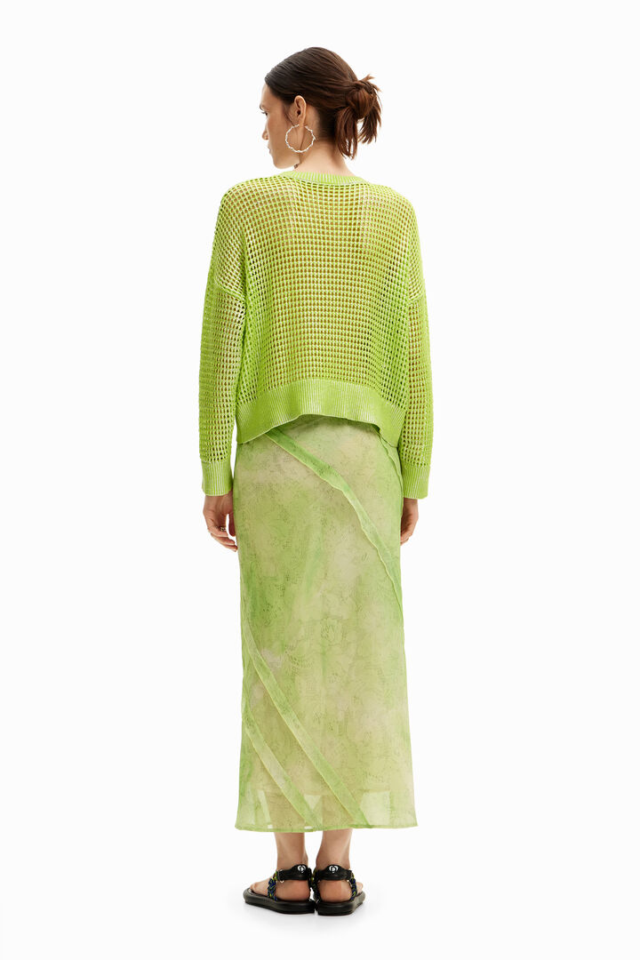Textured knit sweater | Desigual