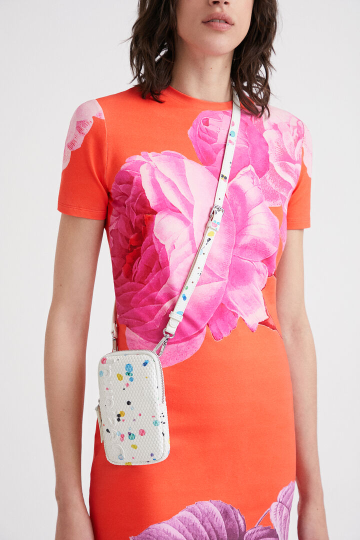 Small braided phone pouch | Desigual