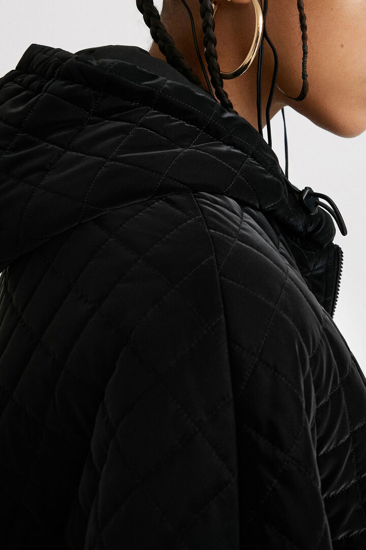 Padded poncho hood | Desigual