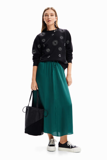 Sweat-shirt broderies géométriques | Desigual