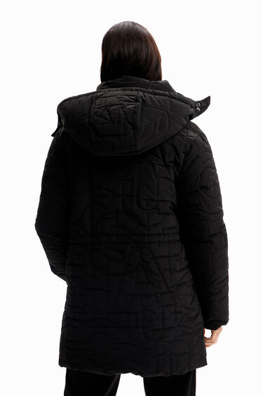 Padded zips coat | Desigual