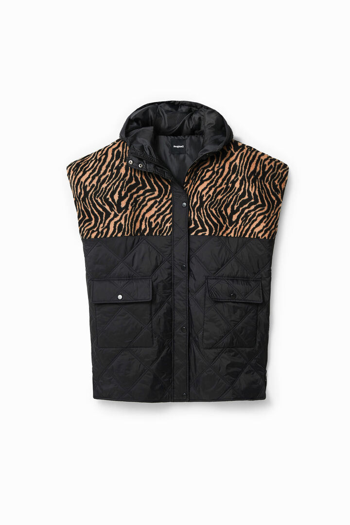 Pončo sa životinjskim printom | Desigual