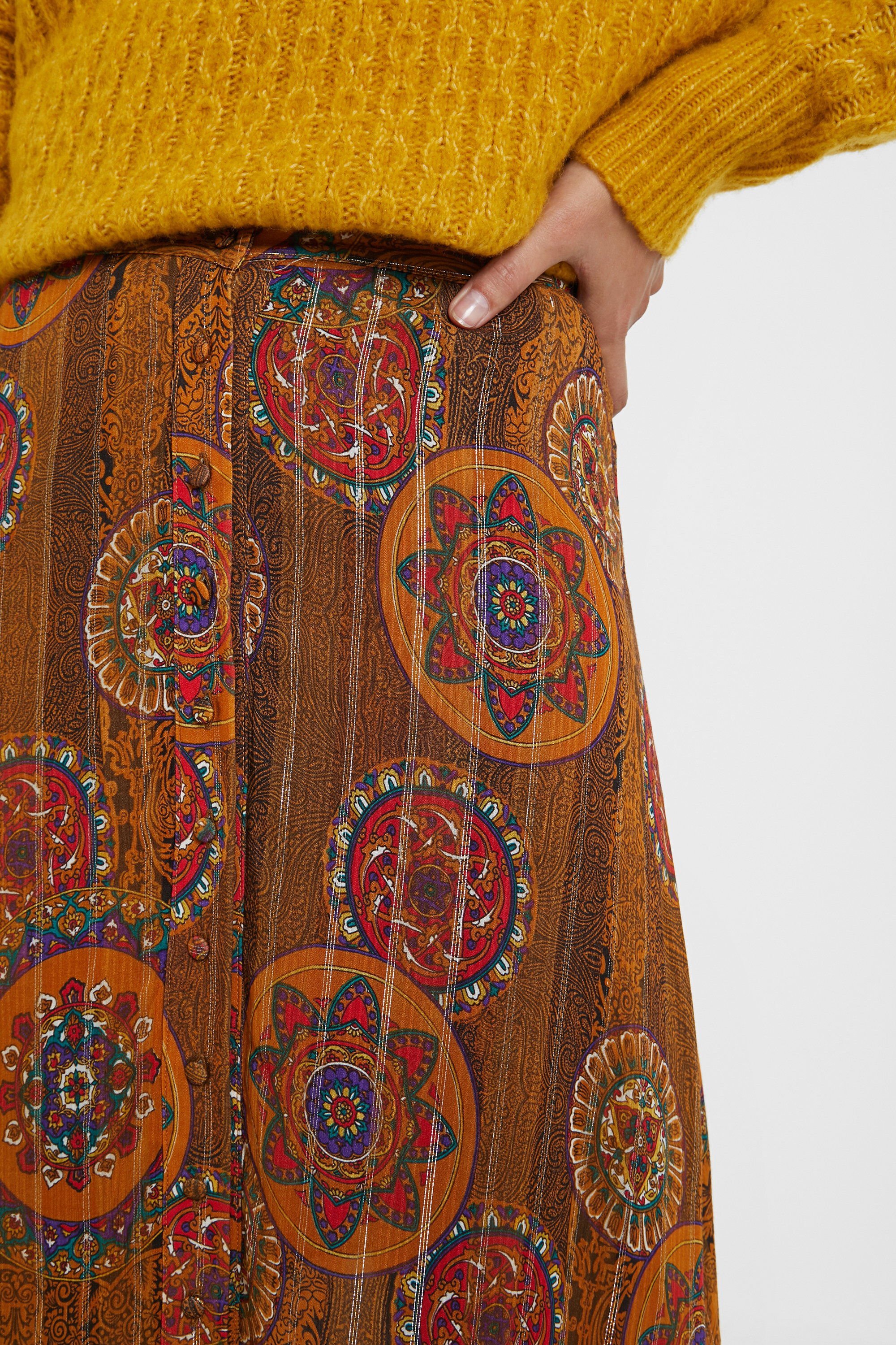 Gonna clearance lunga desigual