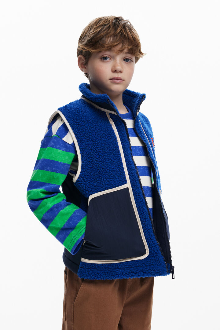 Abnehmbare Jacke mit Teddyfutter | Desigual