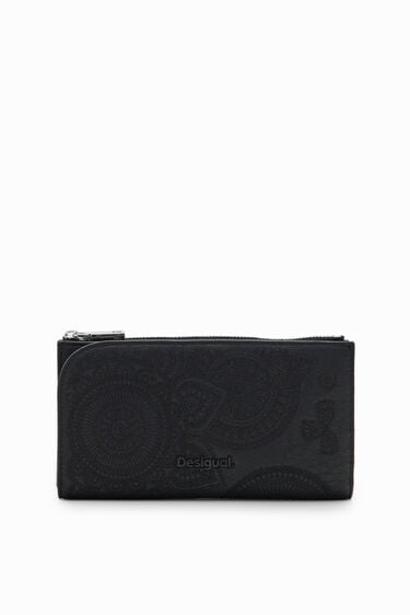 Large embroidered wallet | Desigual