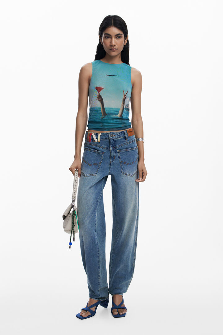 Sea tank top | Desigual