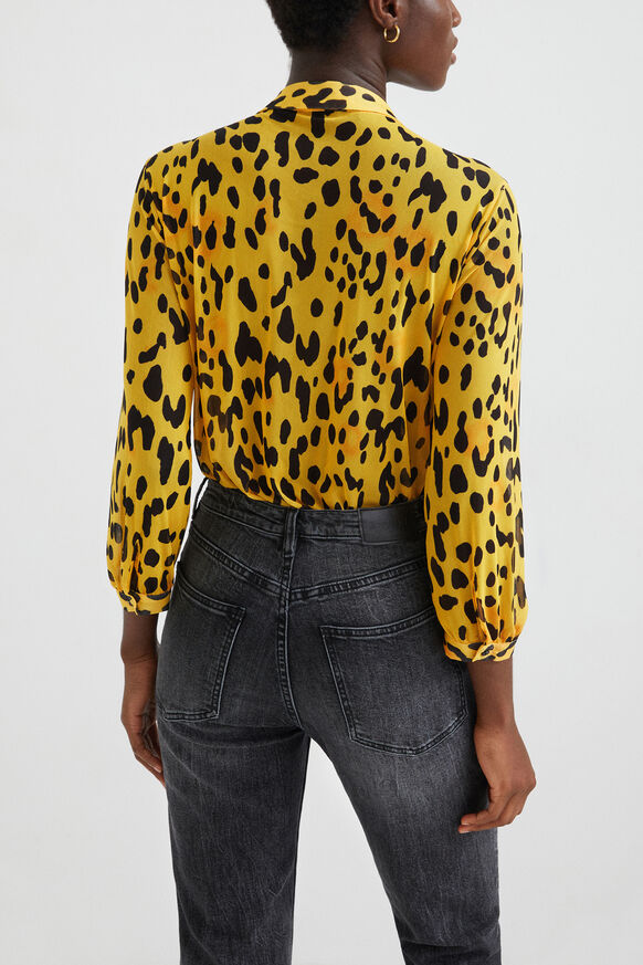 Leopard shirt bodysuit | Desigual