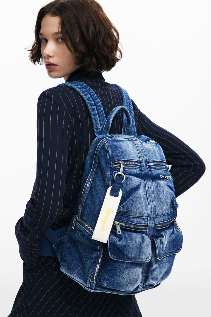 Denim L backpack | Desigual