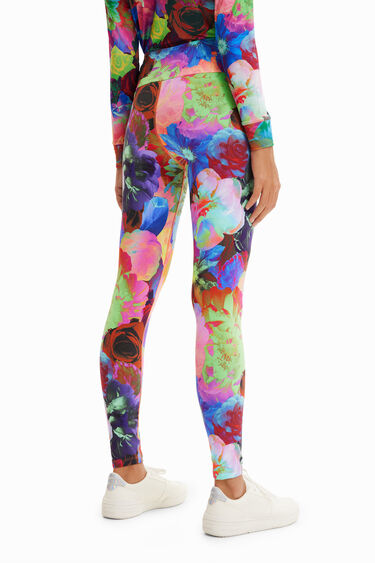 Leggings elásticos flores | Desigual