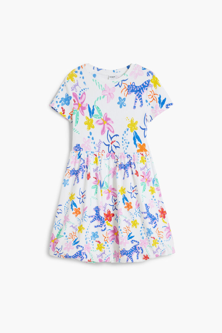 Printed short dress