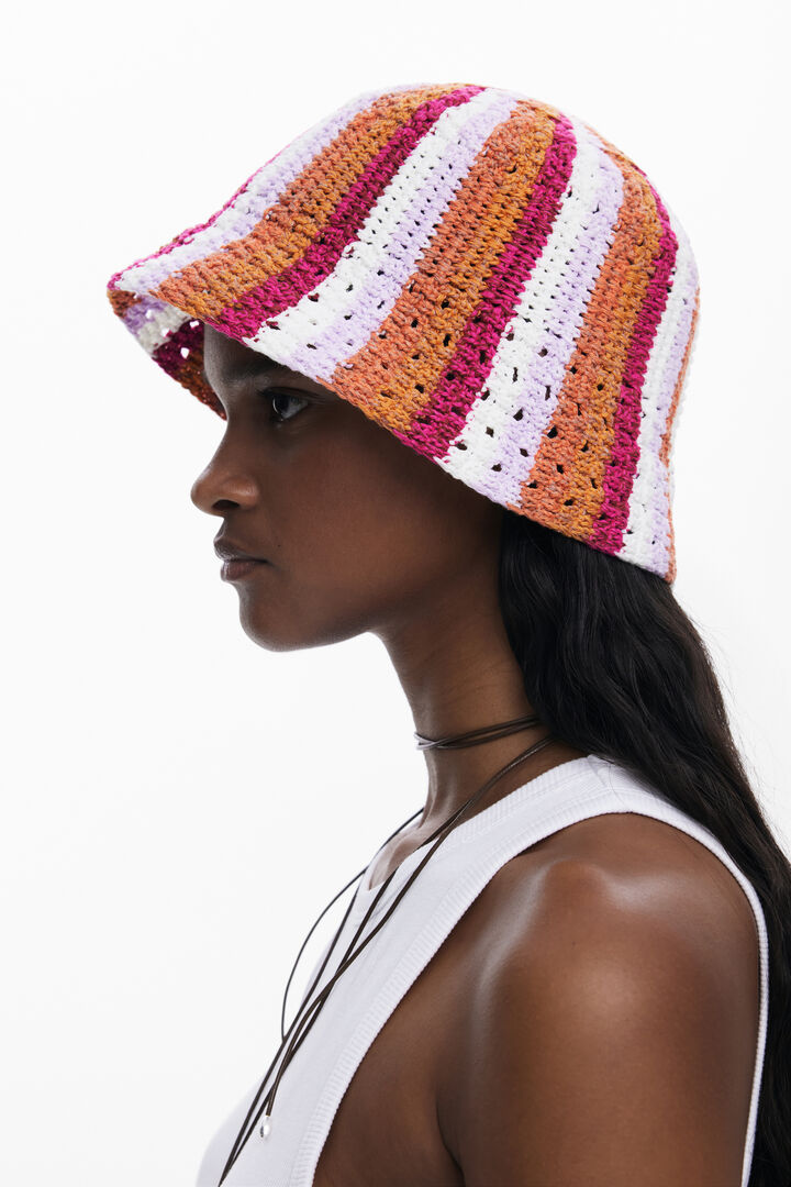 Gorro bucket crochet | Desigual