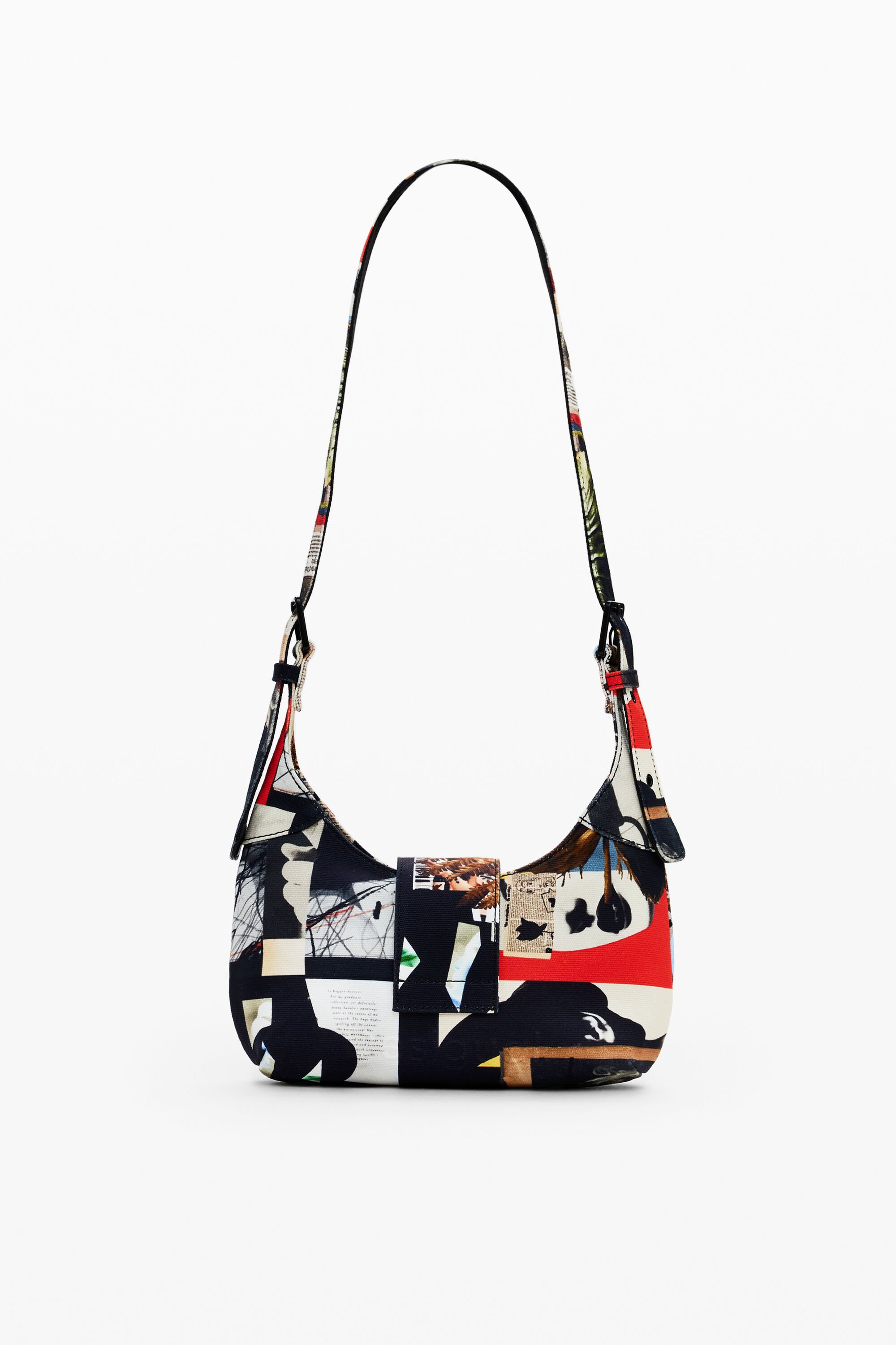 Desigual Collage Bag M.christian Lacroix S In Material Finishes