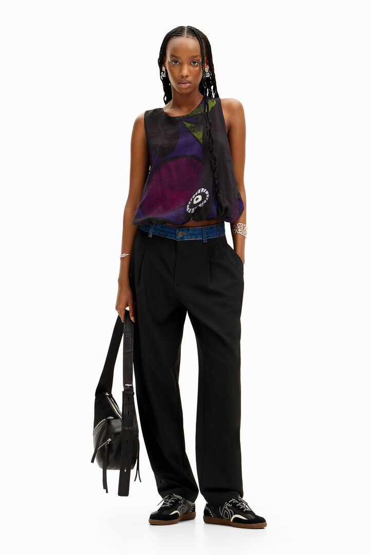Sleeveless blouse M. Christian Lacroix | Desigual