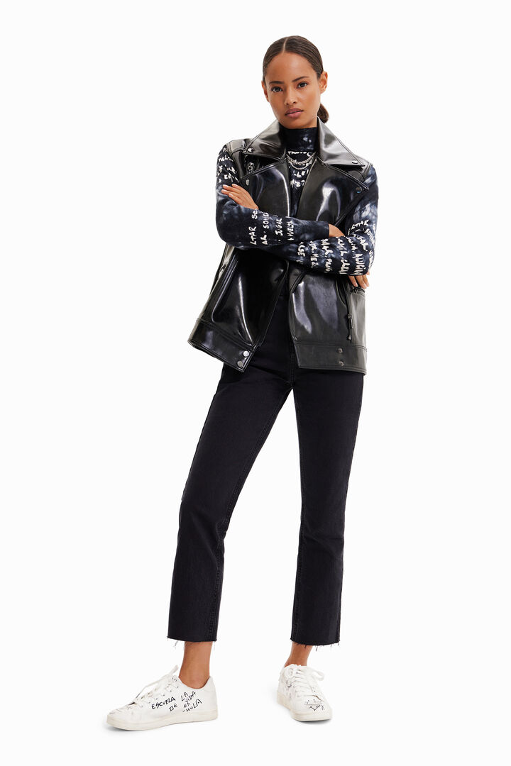 Chaleco biker oversize | Desigual