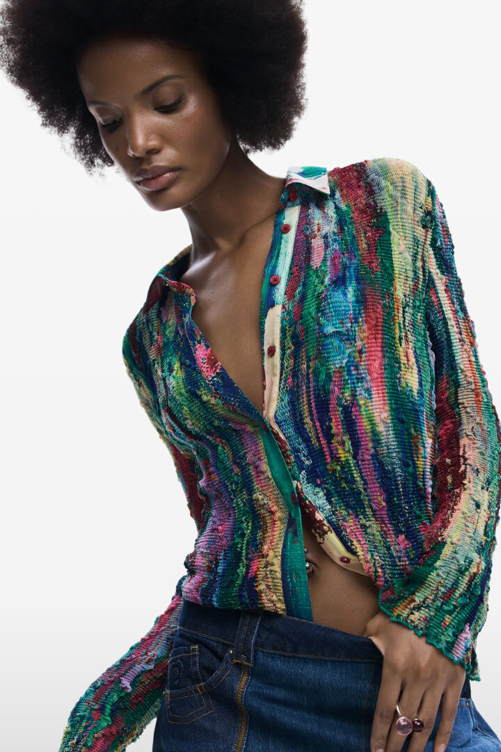 Camisa estampado arty