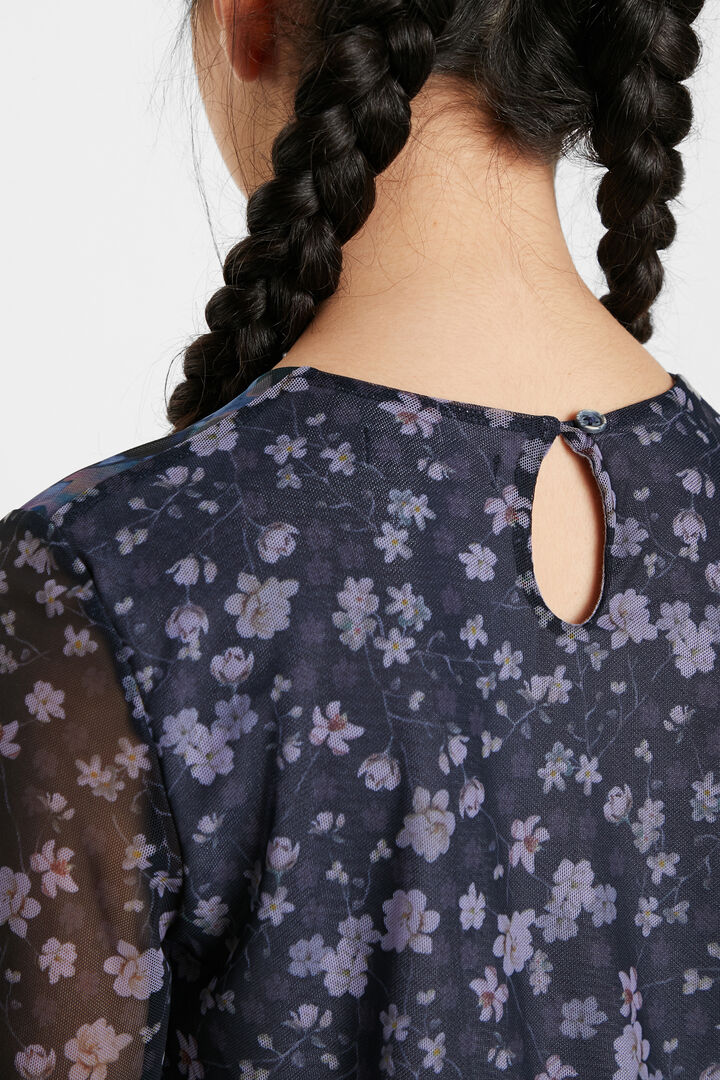 T-shirt patch flores | Desigual