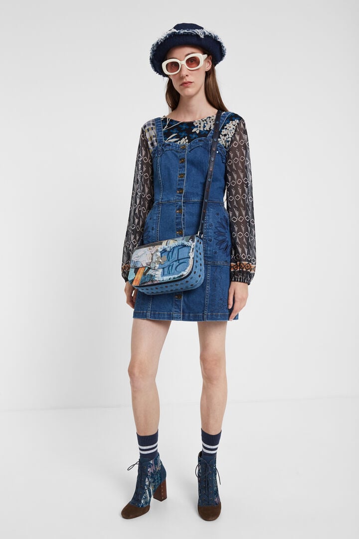 Denim-Tasche Comic | Desigual