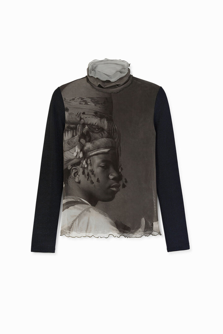 Slim T-shirt high neck | Desigual