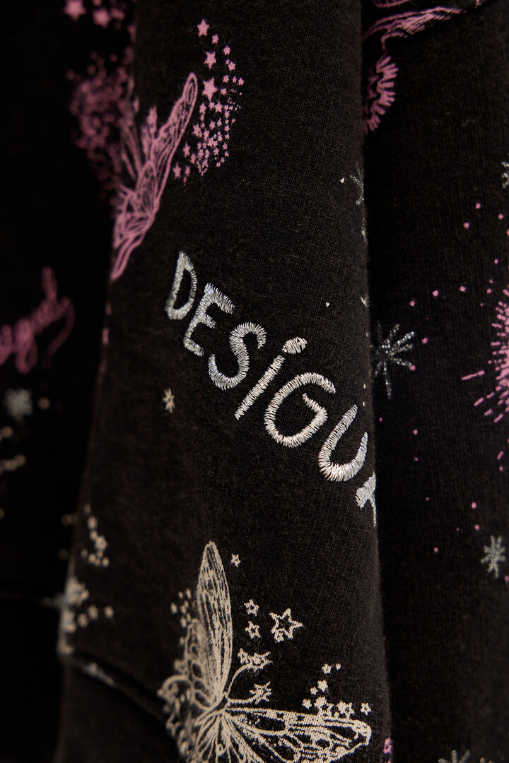Sudadera flores universo | Desigual