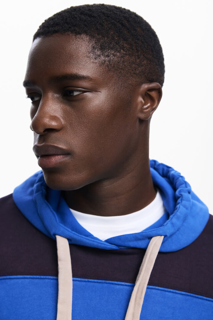 Sudadera capucha rayas | Desigual