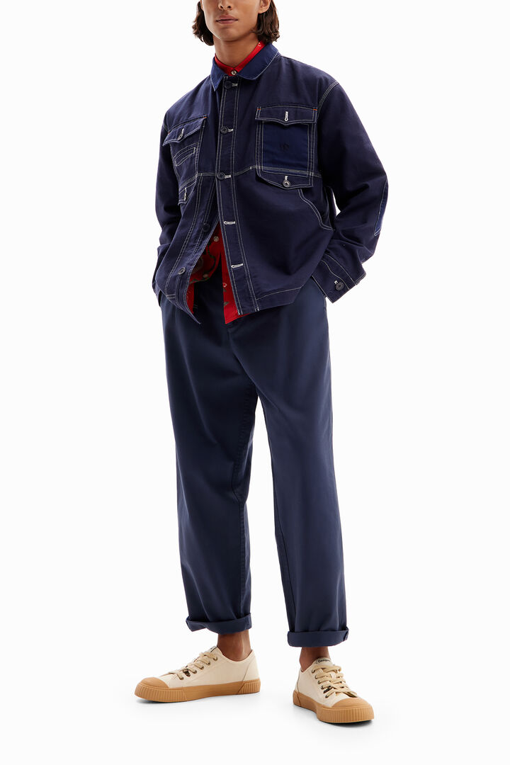 Twill worker jacket | Desigual