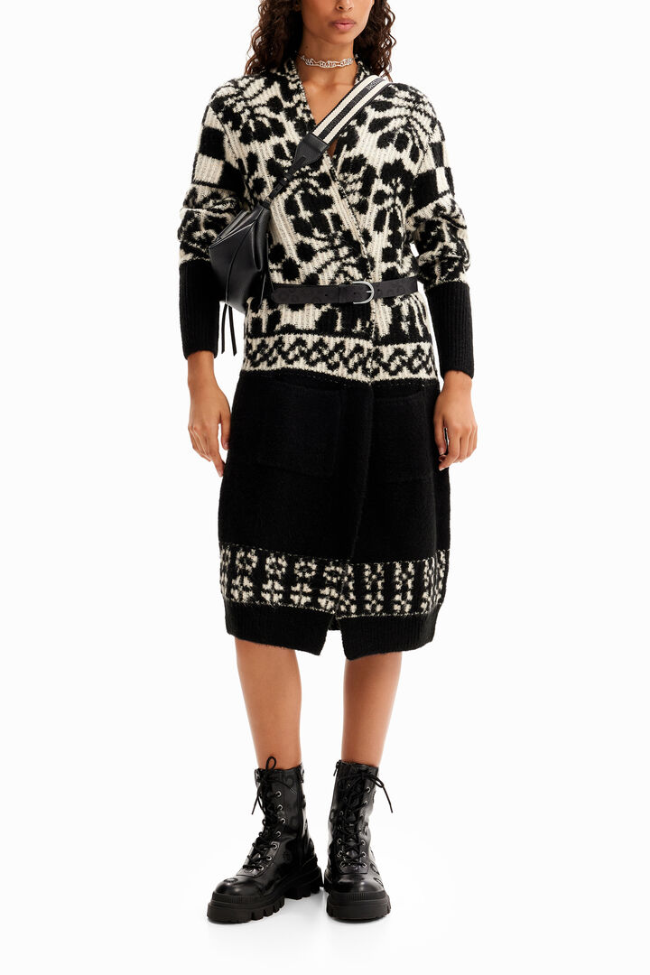 Cardigan long oversize M. Christian Lacroix | Desigual