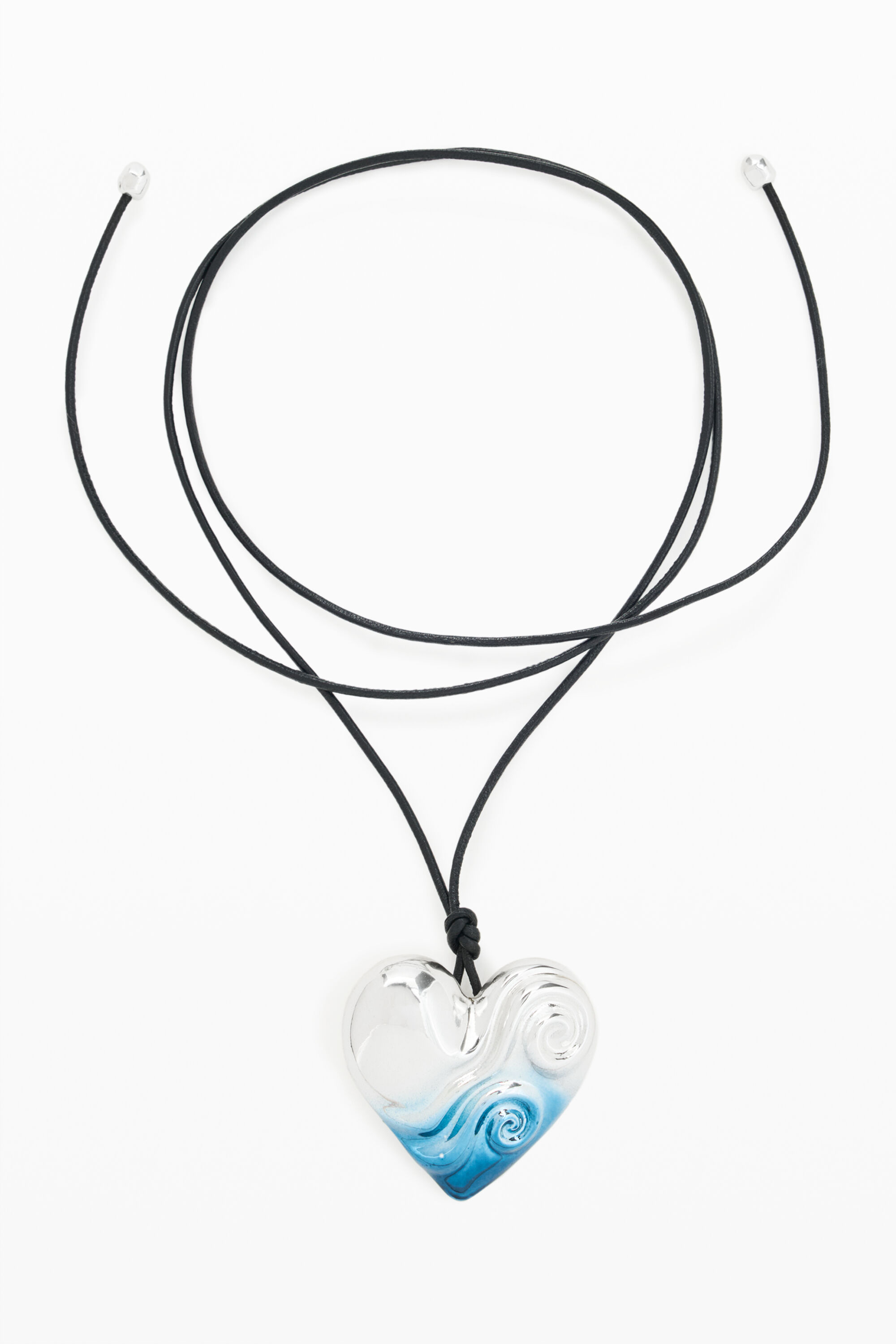 Collar Corazón Zalio, Azul, U