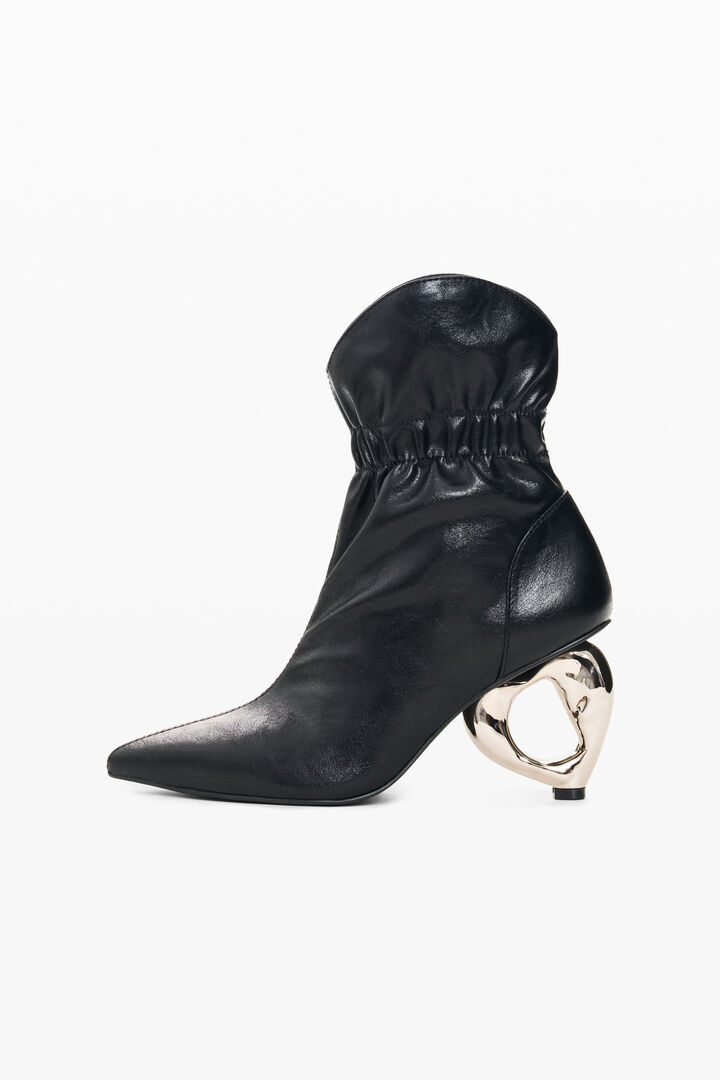 heart heel boots