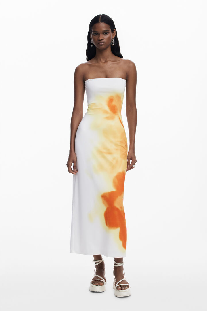Floral bandeau dress | Desigual