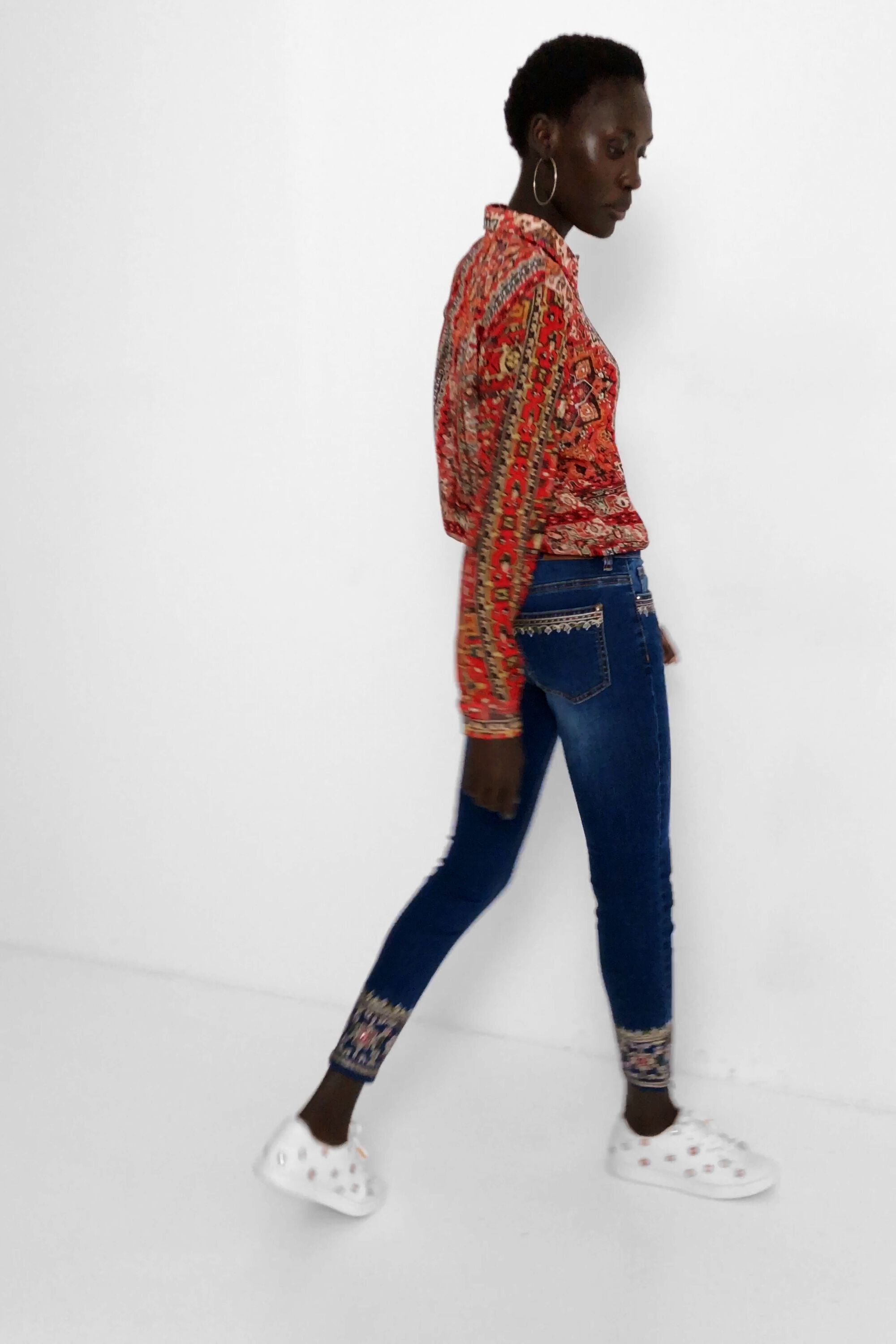Desigual exotic jeans clearance