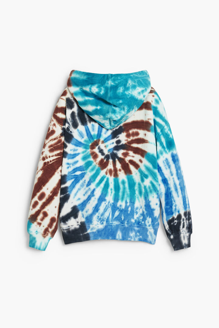 Sweat à capuche Tie-Dye logo | Desigual