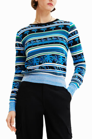 Jersei sanefes tropical | Desigual