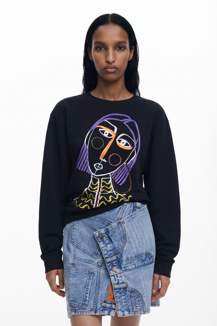 Printed sweatshirt
