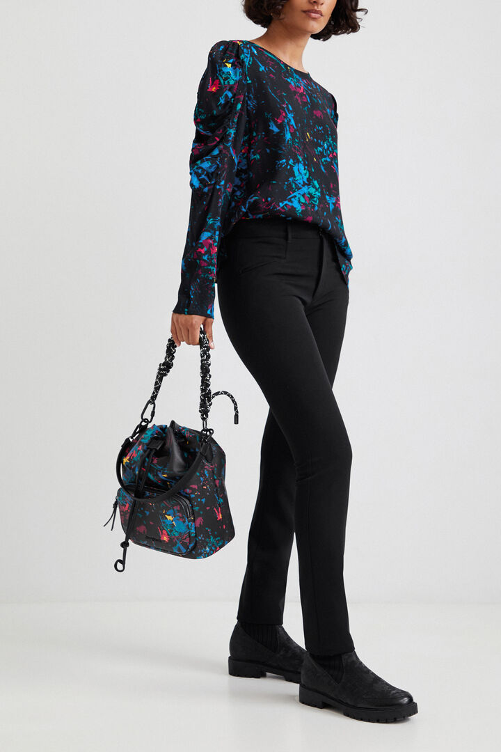 Blouse puffed sleeves | Desigual