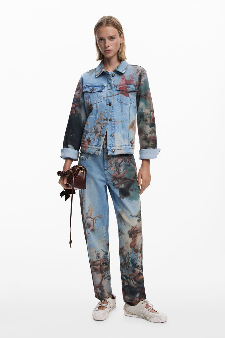 Fresh denim pants