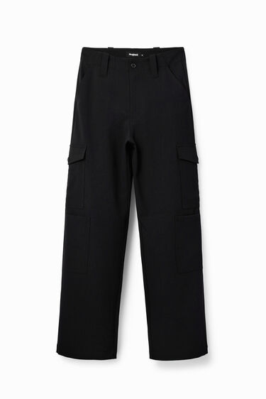 Flowy cargo trousers | Desigual